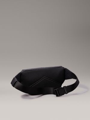 classic mono black logo bum bag for men calvin klein