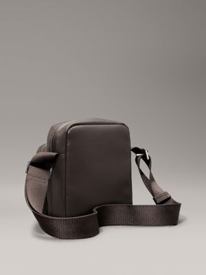 java brown pebble reporter bag for men calvin klein