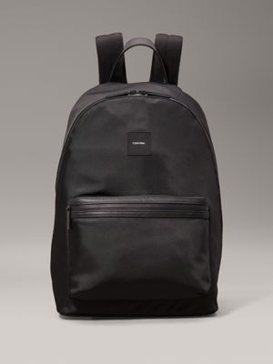 black laptop backpack for men calvin klein