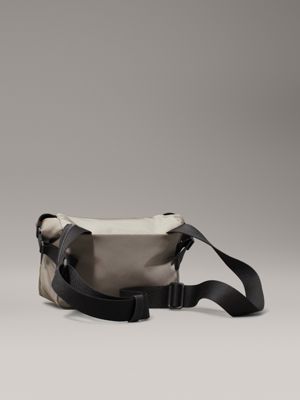 brindle foldover crossbody sling bag for men calvin klein