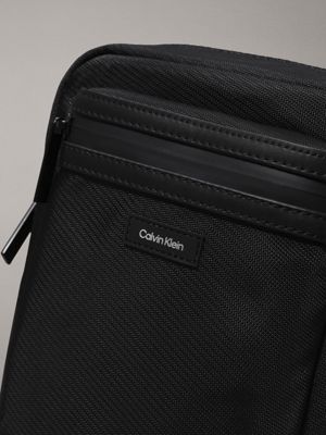 ck black convertible reporter bag for men calvin klein