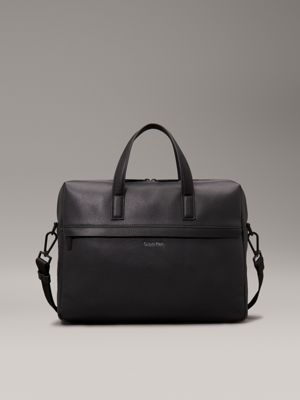 black laptop bag for men calvin klein