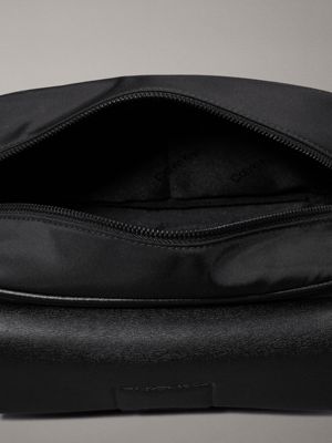 ck black nylon wash bag for men calvin klein