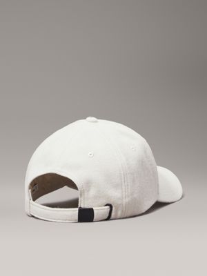 silver birch wool blend felt cap for men calvin klein