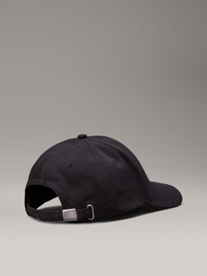 ck black twill cap for men calvin klein