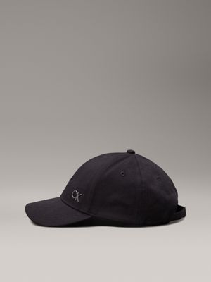 ck black twill cap for men calvin klein