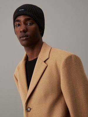 java knit beanie for men calvin klein