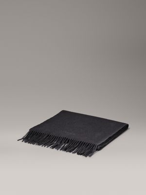 iron gate wool scarf for men calvin klein