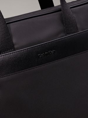 ck black laptop bag for men calvin klein