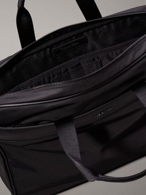 ck black laptop bag for men calvin klein