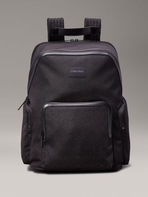 Calvin klein men's leather backpack best sale