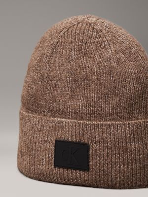 falcon knit beanie for men calvin klein jeans