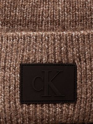 falcon knit beanie for men calvin klein jeans