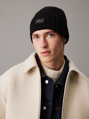 Mens calvin klein beanie best sale