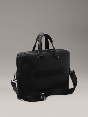 ck black laptop bag for men calvin klein