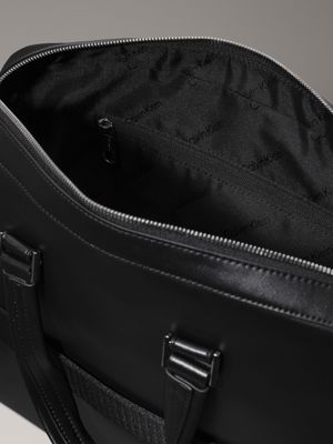 ck black laptop bag for men calvin klein