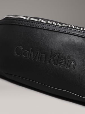 ck black bum bag for men calvin klein