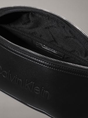 ck black bum bag for men calvin klein