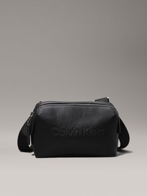 black crossbody bag for men calvin klein