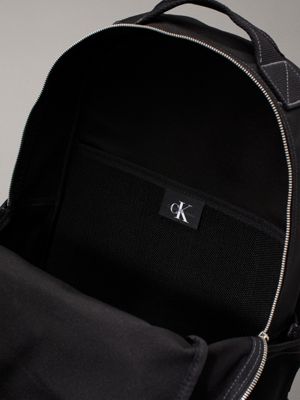 black round backpack for men calvin klein jeans