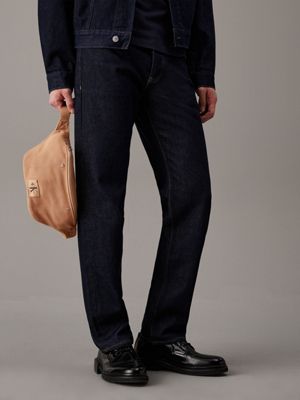 beige bum bag for men calvin klein jeans