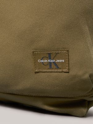 gothic olive canvas tote bag for men calvin klein jeans