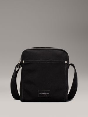 black reporter bag for men calvin klein jeans