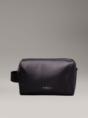 black wash bag for men calvin klein jeans