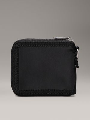 black square zip around wallet for men calvin klein jeans