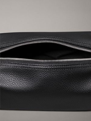 black wash bag for men calvin klein jeans