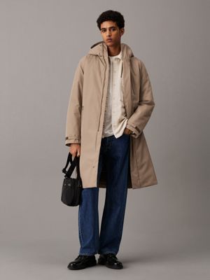 Calvin klein duffle coat best sale