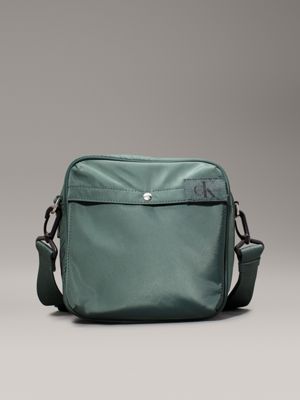 green palm packable 2-in-1 duffle bag for men calvin klein jeans