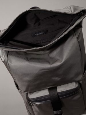 tarmac roll top backpack for men calvin klein