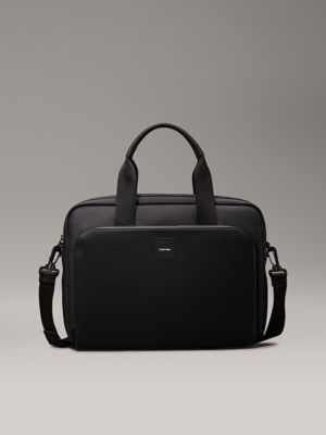 black laptop bag for men calvin klein