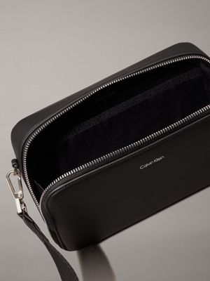 black crossbody bag for men calvin klein