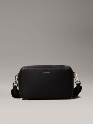 black crossbody bag for men calvin klein