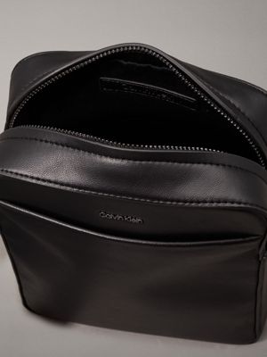 black reporter bag for men calvin klein