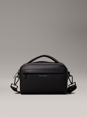 black crossbody bag for men calvin klein