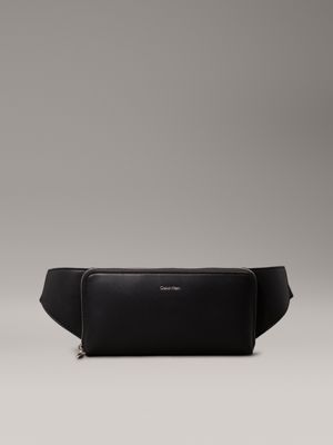 black bum bag for men calvin klein