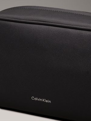 black caviar kulturbeutel für herren - calvin klein