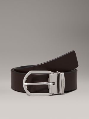 black leather belt for men calvin klein