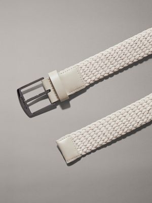 dove braided belt for men calvin klein