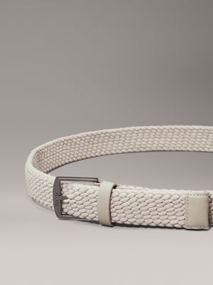 dove braided belt for men calvin klein