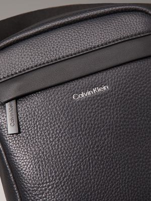 ck black reporter bag for men calvin klein