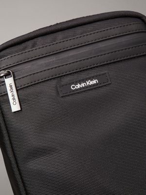 borsa reporter a tracolla ck black da uomini calvin klein