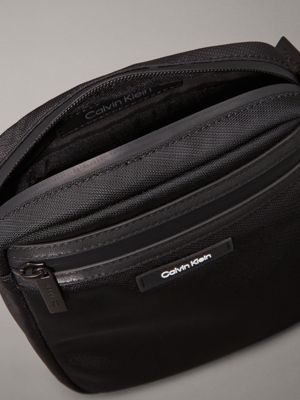 ck black reporter bag for men calvin klein