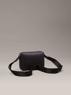 ck black crossbody camera bag for men calvin klein