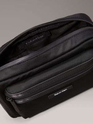 ck black crossbody camera bag for men calvin klein