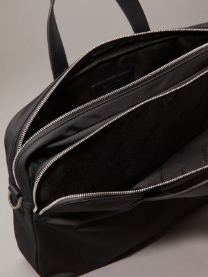 ck black laptop bag for men calvin klein