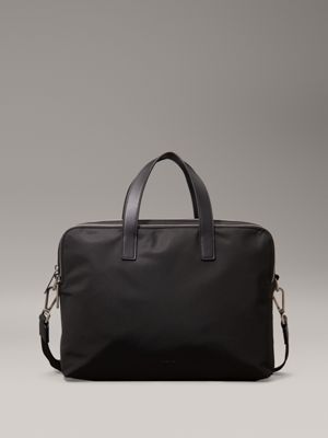 black laptop bag for men calvin klein